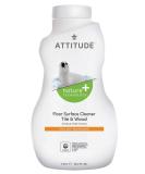 ATTITUDE Floor Surface Cleaner For Tile & Wood Citrus Zest 35.2 fl oz (1.04 l) - Buy Online on GoSupps.com