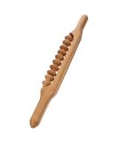 FOMIYES Gua Sha Massage Stick - Muscle Massager Tool with Double-Row Beads | Wooden Scraping Stick for Relaxation & Pain Relief | International Shipping Available - Buy Online on GoSupps.com