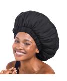 Kitsch XL Satin Bonnet for Sleeping - Jumbo, Softer Than Silk Hair Wrap Cap for Women - Buy Online on GoSupps.com