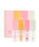 Hydrating Lip Glow Oil Set for Moisturizing and Plumping Lips - Fruit Extract Infused Lip Gloss for Dry Lip Care - Buy Online on GoSupps.com