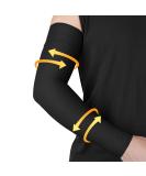 Beister Medical Compression Arm Sleeve for Men & Women - 20-30 mmHg Elbow Bandage with Silicone Band for Varicose Veins Lymphedema Arthritis - Black XXL - Buy Online on GoSupps.com