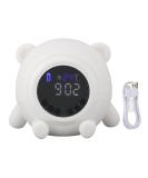 White Noise Alarm Clock - Rechargeable Bluetooth Clock with 7 Relaxing Sounds & 17 Volume Levels - Perfect for Adults Kids & Babies | Colorful Silicone & ABS Design - Buy Online on GoSupps.com