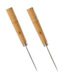 Wood Handle Scratch Marking Awl for Book - Pack of 2 - Ideal for Leather Work & Bookbinding - Buy Online on GoSupps.com