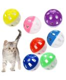 Voviggol 12-Pack Jingle Balls Cat Toys with Bells - Colorful Pet Toys for Kittens & Cats - Fun Pounce & Chase Playtime - Buy Online on GoSupps.com