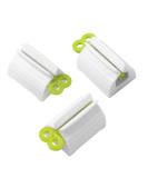 Buy 3 x Toothpaste Squeezer & Toothpaste Seat Holder - Green Bathroom Accessories for Effortless Cleanliness - Buy Online on GoSupps.com