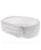 Cosmetic Microfiber Hairband | Kosmetex White Headband with Velcro | Hair Protection for Makeup Sports & Yoga - 68cm - Buy Online on GoSupps.com