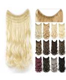 Imissu 26-Inch 613 Blonde Curly Hair Extensions - Invisible Fish Cord for Long Body & Natural Flip - Buy Online on GoSupps.com