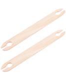 NBEADS 2 Pcs Wood Knitting Looms Shuttles | Wooden Weaving Shuttle Loom Machine Accessories for DIY Sweater Scarf Tapestry Weaving - Blanched Almond (2pcs) - Buy Online on GoSupps.com