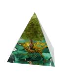 Moonstone Crystal Orgone Pyramid Ogan Crystal Energy Tower Nature Reiki Chakra Crushed Stone Jewelry Flower of Life Crystal Orgonite Pyramid Healing Chakra Pyramid Basil - Buy Online on GoSupps.com