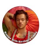 7.5" Harry Cake Topper Style 3 Personalised PREMIUM RICE PAPER Edible Cake Topper - Buy Online on GoSupps.com