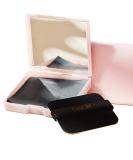 200 Oil Control Blotting Papers with Mirror & Adhesive Puff - Pink Facial Care Sheets for Men & Women - Buy Online on GoSupps.com