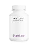 Supersmart Nerve Comfort Supplement - Advanced Formula with ALA Acetyl-L-Carnitine Benfotiamine & Magnesium | Non-GMO Gluten-Free - 60 Tablets - International Shipping Available - Buy Online on GoSupps.com