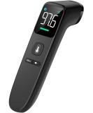 Viproud No-Touch Thermometer for Adults and Kids - Digital Forehead Thermometer with High Accuracy  Ultra Clear LED Screen and Fever Alarm-Black - Buy Online on GoSupps.com