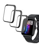 smaate 3D Screen Protector for T42 Y22 Y20GT Compatible with ANDFZ T42 Smaiit Y22 WZWNEER BANLVS DXPICR Y20GT 1.7 Smartwatch w/calls dial & SMS text 3-Pack Curved Edge frame Anti-shatter - Buy Online on GoSupps.com