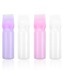 Fantesi 4-Pack Hair Oil Applicator Bottles - 160ml Hair Dye Brushes & Application Tools - Buy Online on GoSupps.com