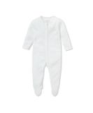 MORI Clever Sleepsuit - Unisex Organic 2 Way Zipped Pyjama, 9-12 Months White - Buy Online on GoSupps.com
