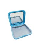 Orthodontic Box with Mirror - Blue Denture & Retainer Case | International Shipping Available - Buy Online on GoSupps.com