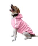 Eastlion Dog Warm Hoodies - Pink 4XL Sweater Coat for Pets | Cozy Puppy T-Shirt - Buy Online on GoSupps.com