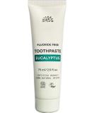Urtekram Organic Eucalyptus Toothpaste - Fluoride-Free Pack of 2 (2 x 75 ml) - Natural Dental Care - Buy Online on GoSupps.com