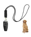 HGOCAHUZI Dog Training Clickers Dog Whistle Pet Clicker 2-in-1 Trainer Practical Pet Training Tools with Lanyard for Dogs Cats Birds Puppy Training - Buy Online on GoSupps.com