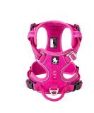 Truelove No Pull Dog Harness - Reflective Adjustable Soft Padded Vest with Handle - TLH56512 XL Fuchsia | International Shipping - Buy Online on GoSupps.com