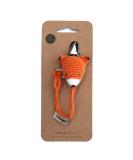 Cheengoo Hand Crocheted Fox Pacifier Clip - Cute and Functional - Buy Online on GoSupps.com