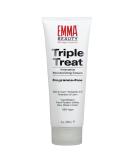 EMMA Beauty Triple Treat Moisturizing Cream | Fragrance-Free Vegan & Hypoallergenic for Dry Sensitive Skin | 8 Oz - Buy Online on GoSupps.com