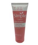 Buy Simple Purifying Pink Clay Mask - Nourish & Detoxify Your Skin | Fast International Shipping - Buy Online on GoSupps.com