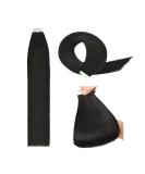 Buy 18 Inch Dark Black Tape In Extensions - Real Hair 50g Seamless 20 Pieces - Buy Online on GoSupps.com