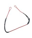 JJZS 26.5 Replacement Bow String for CRS-004C Crossbow - 175lbs Draw Weight, Polyester Fiber, Black&Red - Buy Online on GoSupps.com