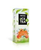 Intick sugar-free instant drink (iced tea peach)- 1 pack for 12 x 1.5-2.5 l vegan beverage powder calorie & vitamin C- instant powder - Buy Online on GoSupps.com