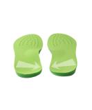 Reflexology Shoe Pads for Women & Men - Sports Correction Insoles for Foot Pain Relief & Arch Support | O Leg & Strephexopodia Fix | 22x7.5cm Green - Buy Online on GoSupps.com