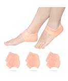 Silicone Heel Protection - 6PC Gel Cushions for Men & Women | Best Heel Cups & Pads for Plantar Fasciitis & Pain Relief - Buy Online on GoSupps.com