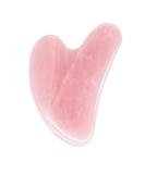 Rose Quartz Gua Sha Massage Tool for Facial & Body Spa | Jade Stone Gua-Sha Treatment for Trigger Point Acupressure Relief - Buy Online on GoSupps.com