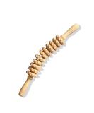 Bounabay Wooden Massage Roller - Abdominal & Body Relief Device for Neck Legs & Back | Best Massage Roller with Handle - Buy Online on GoSupps.com