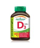 Vitamin D3 1 000 IU Bonus -240 tabs Brand: Jamieson Laboratories - Buy Online on GoSupps.com