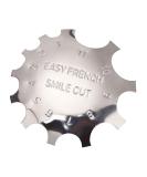 Trimmer Template Nail Edge Trimmer - Silver Nail Art Accessory Kit for Perfect French Manicure | International Shipping - Buy Online on GoSupps.com