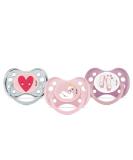 Buy Dodie Set of 3 Anatomical Pacifiers - Ballerina Swan Heart | Best for Girls +6 Months - International Shipping Available - Buy Online on GoSupps.com