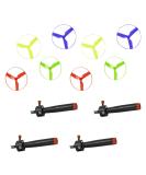 Menyiyds Propeller Game | 4 Handles & 8 Propellers | Motoric Toys for Kids 3+ | 30cm & 20cm Diameter | International Shipping - Buy Online on GoSupps.com