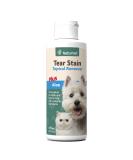 NaturVet Tear Stain Remover with Aloe for Dogs & Cats - 4 fl oz - Buy Online on GoSupps.com