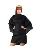 Cricket Anti-Static Haircutting Cape | Professional Stylist Salon Barbershop Hairdresser | Adjustable Snap Neck Closure | Black - Buy Online on GoSupps.com