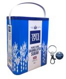 Pure cane Sugar Drum Pack of 3kg with Key Ring (Granulatede Sugar Drum) - Buy Online on GoSupps.com