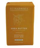 Sunaroma Shea Butter Soap Bar 8 Ounce - Pack of 2 | Best Natural Moisturizing Soap for Skin | International Shipping Available - Buy Online on GoSupps.com