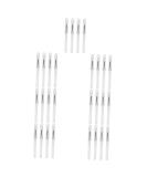 Balacoo 28 Pcs Lip Brush Set - Silicone Sponge Makeup Brushes for Travel | Disposable Lipstick Applicators & Paillette Brushes - Perfect for Cosmetics & Beauty - Buy Online on GoSupps.com