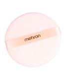 Mehron Makeup Professional Round Powder Puff - 4.75" | Premium Quality for Flawless Application | Fast International Shipping - Buy Online on GoSupps.com