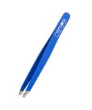 REMOS Professional Tweezers with Extra Fine Tips for Perfect Eyebrow Plucking - Dark Blue | International Shipping Available - Buy Online on GoSupps.com
