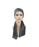 Satin Edge Laying Scarves for Wigs | Women's Grip Band Headband for Yoga Makeup & Sports - Black - Buy Online on GoSupps.com