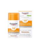 Eucerin Sun Photoaging Control Tinted Gel Cream SPF 50+ Medium - 50ml | Best Sun Protection for All Skin Types - Buy Online on GoSupps.com