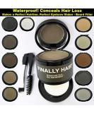 Finally Hair Dark Brown Dab-on Hair Fibers - Hair Loss Concealer & Gray Away Touch Up for Hairline, Eyebrows, and Beard - Instantly Covers Gray Hair - Buy Online on GoSupps.com