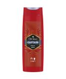 Old Spice Captain Shower Gel and Shampoo 400ml - Buy Online on GoSupps.com